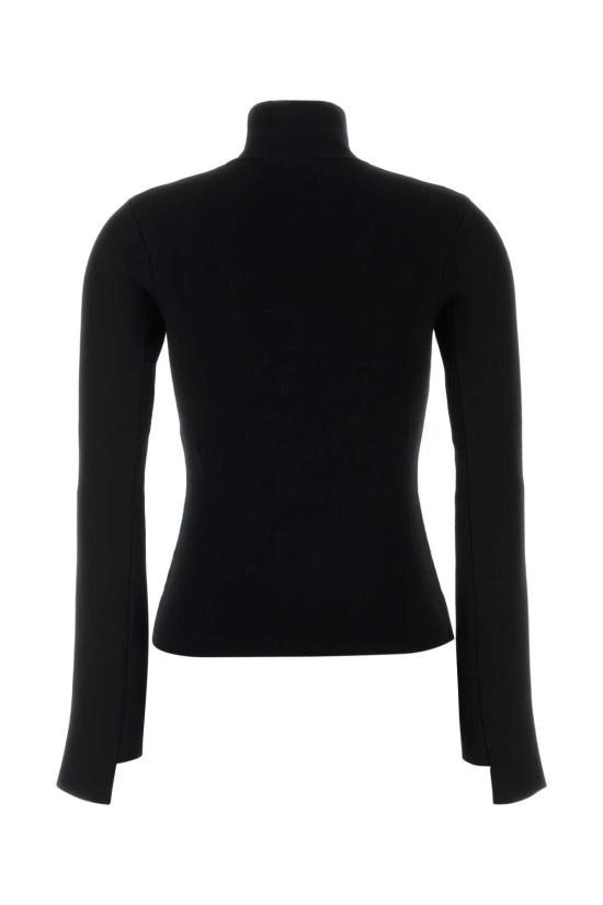 25FW 쿠레쥬 스웨터 425MPU260FI0001 0001 BLACK - COURREGES
