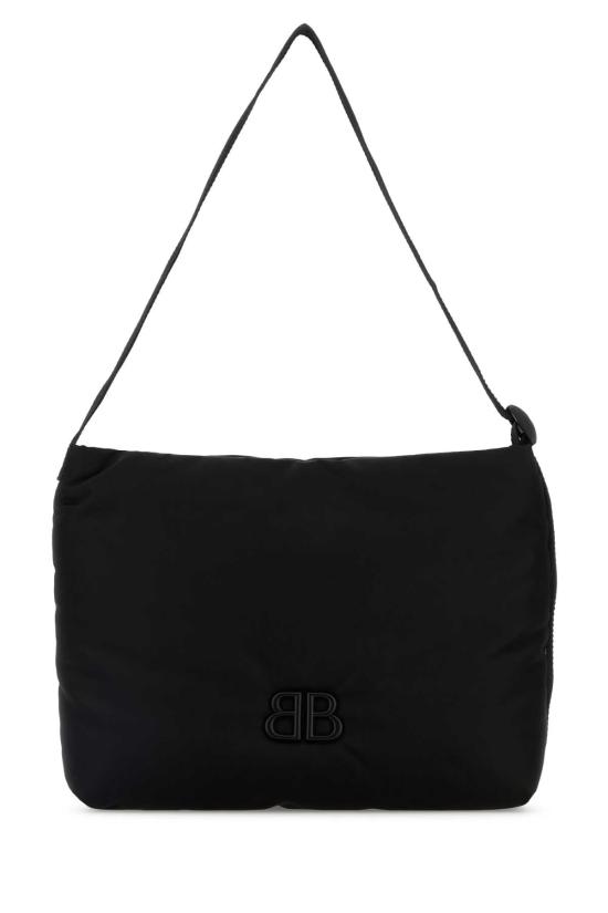25FW 발렌시아가 모나코 숄더백 8041502ABFB 1000 BLACK