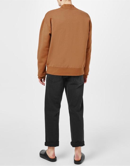  마르니 긴팔 티셔츠 FUMU0107P1USCU11PIM20 BROWN - MARNI