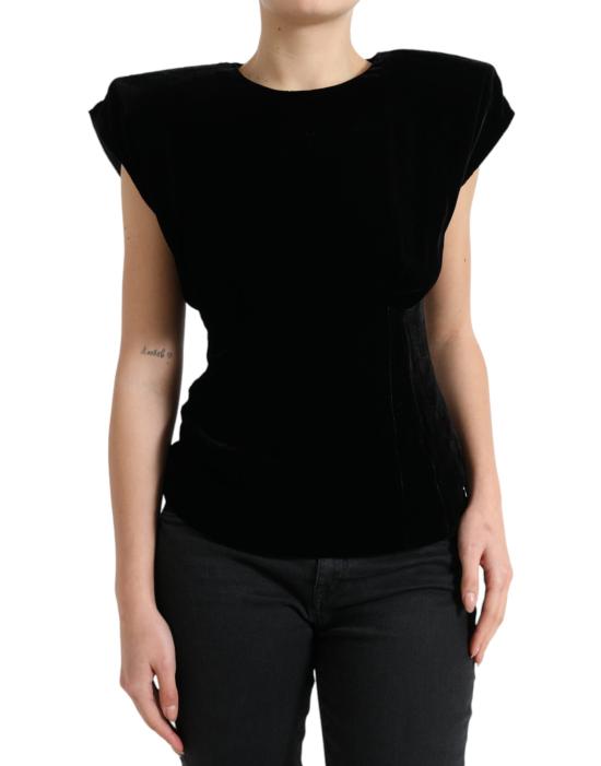  돌체앤가바나 민소매 티셔츠 TSH84239 BLACK