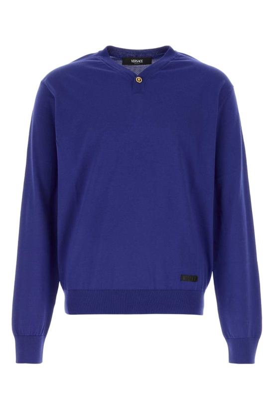 26SS 베르사체 스웨터 10221411A12273 1UO40 BLUE