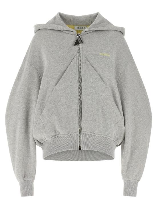 26SS 디 아티코 후드 티셔츠 TH326209BM GRAY