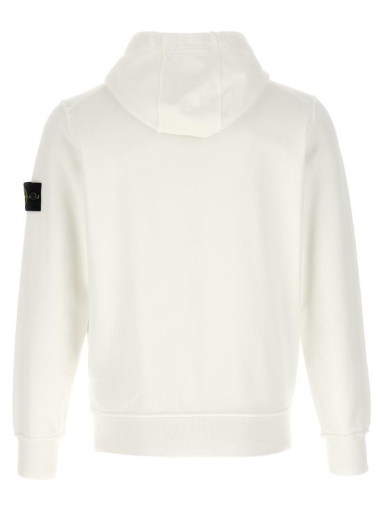 26SS 스톤 아일랜드 후드 티셔츠 ST328367BM WHITE - STONE ISLAND