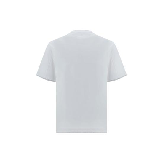 26FW 브루넬로 쿠치넬리 탑 BRM0B137427CW787BB WHITE - BRUNELLO CUCINELLI