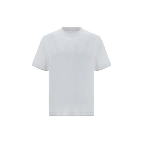 26FW 브루넬로 쿠치넬리 탑 BRM0B137427CW787BB WHITE