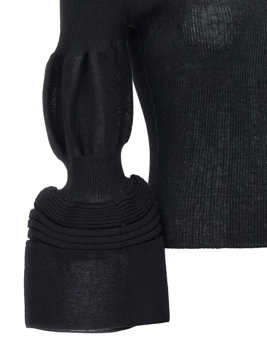  이세이 미야케 블라우스 IS287012BM BLACK - ISSEY MIYAKE