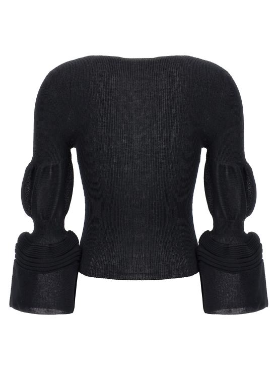  이세이 미야케 블라우스 IS287012BM BLACK - ISSEY MIYAKE