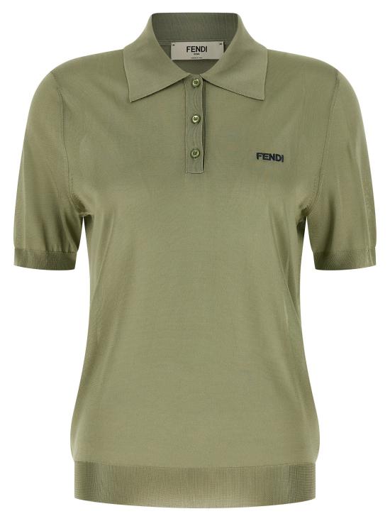 26SS 펜디 폴로 티셔츠 FE334179BM GREEN