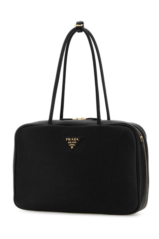 26FW 프라다 라지 레더 탑 핸들 백 1BB128VONO2DKV F0632 BLACK - PRADA