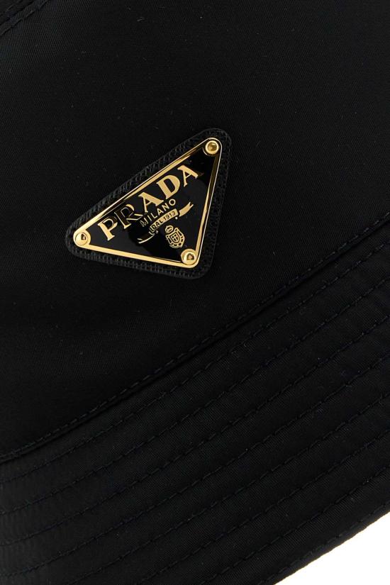 26SS 프라다 나일론 버킷햇 1HC1372DMI F0632 BLACK - PRADA