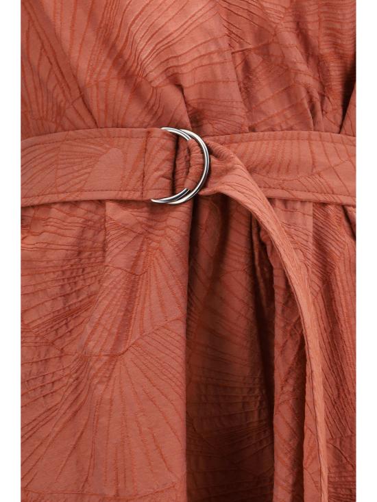26SS 브루넬로 쿠치넬리 원피스 MQ988A5092 C8604 ORANGE FLAME - BRUNELLO CUCINELLI