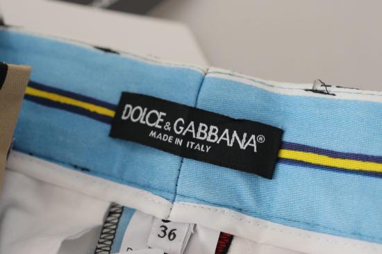  돌체앤가바나 스트레이트 팬츠 PAN73051 MULTICOLOR - DOLCE & GABBANA