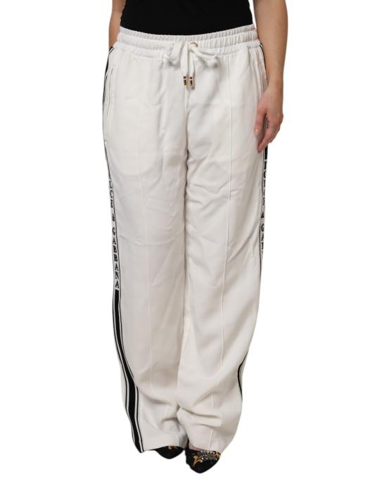  돌체앤가바나 트레이닝/조거 팬츠 PAN75126 WHITE