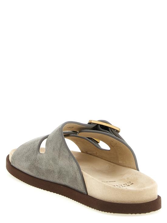26SS 브루넬로 쿠치넬리 샌들 BR328747BM GRAY - BRUNELLO CUCINELLI