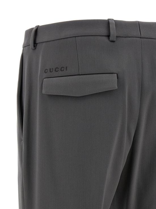 25FW 구찌 스트레이트 팬츠 GU323851BM GRAY - GUCCI