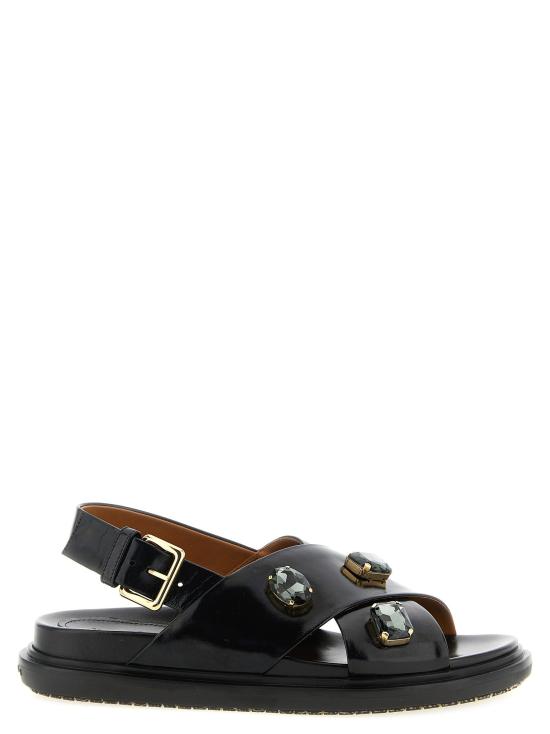 26SS 마르니 샌들 MA332793BM BLACK