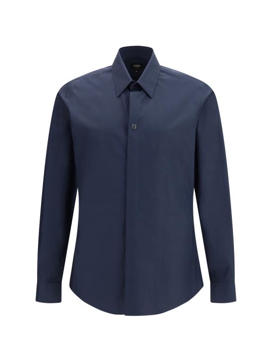 26SS 펜디 코튼 셔츠 FS0585AVDL F0QA2 NAVY