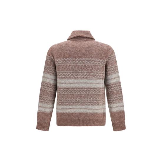 26FW 브루넬로 쿠치넬리 가디건 BRMTF710006CTB53BB BROWN - BRUNELLO CUCINELLI