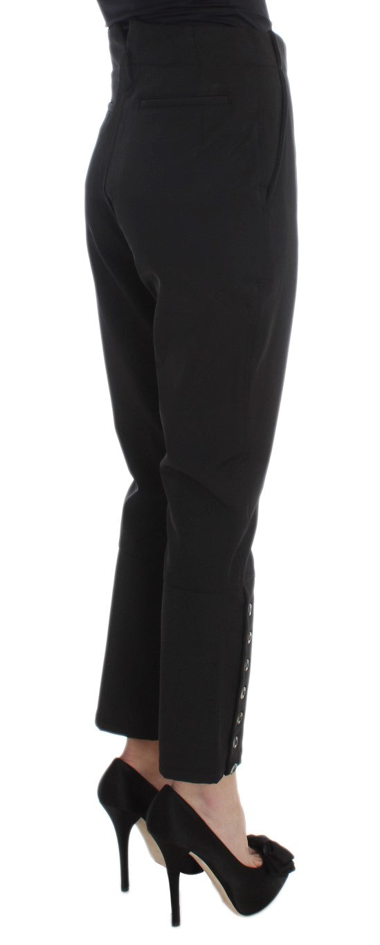  에르마노 설비노 스트레이트 팬츠 SIG30401 BLACK - ERMANNO SCERVINO