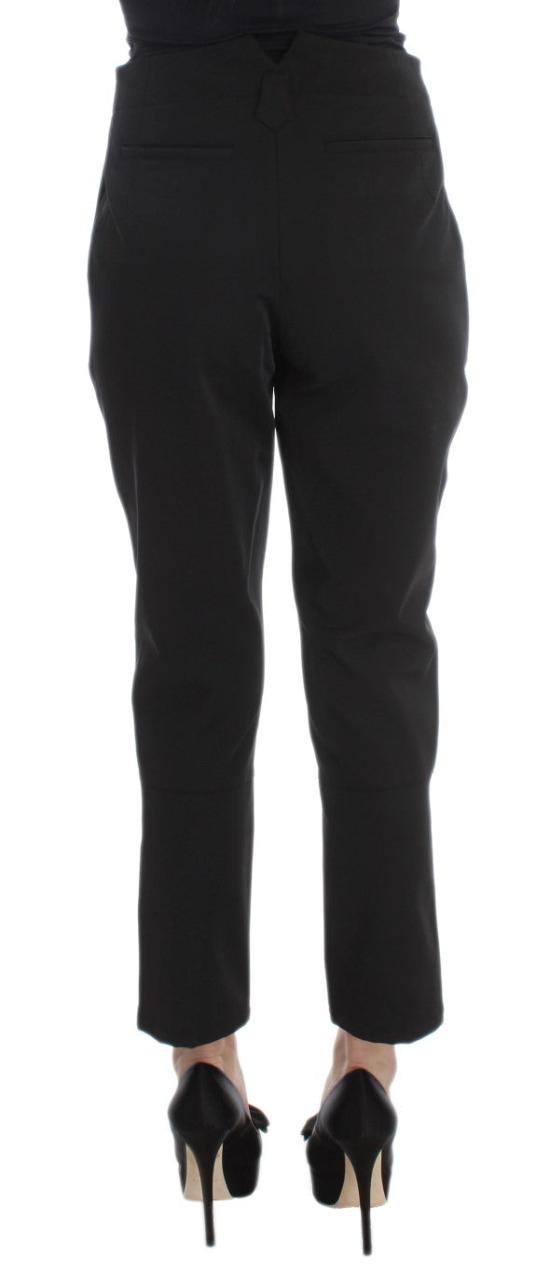  에르마노 설비노 스트레이트 팬츠 SIG30401 BLACK - ERMANNO SCERVINO