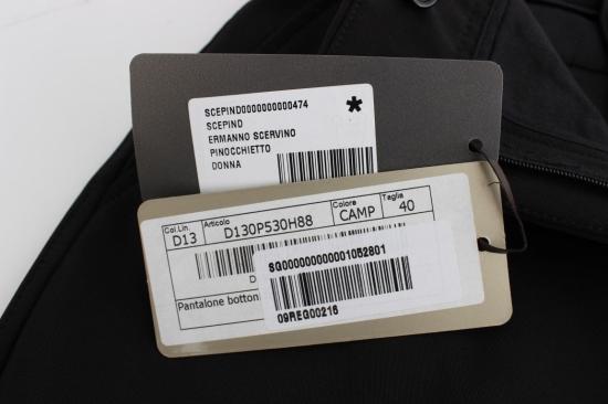  에르마노 설비노 스트레이트 팬츠 SIG30401 BLACK - ERMANNO SCERVINO