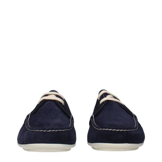  프라다 플랫 슈즈 PR15433100165385BT NAVY - PRADA
