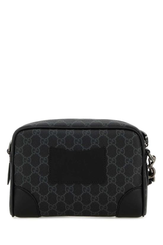 26SS 구찌 GG 엠블럼 스몰 크로스백 821155FAED4 1000 BLACK - GUCCI