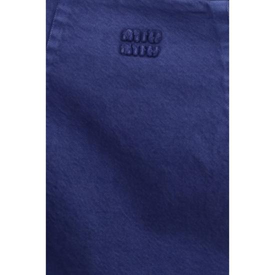 26SS 미우미우 원피스 MIMF6345SOOO19JYF0021BB BLUE - MIU MIU