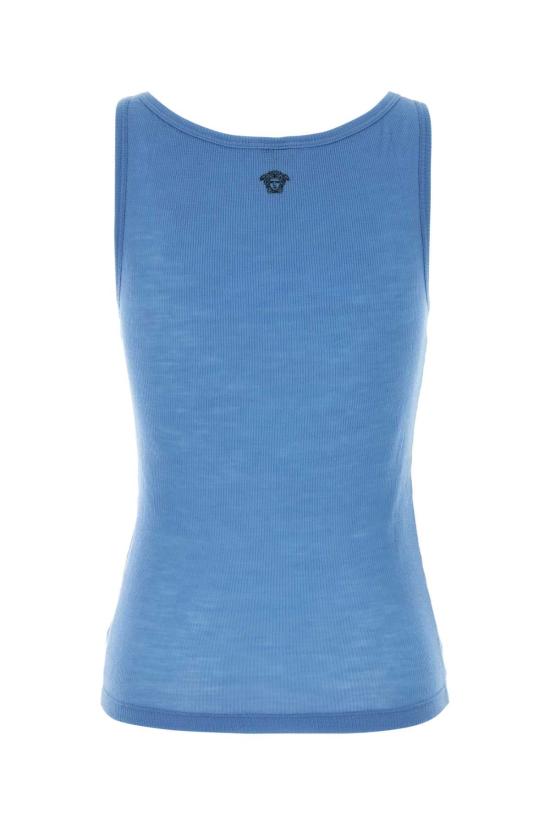 26SS 베르사체 니트웨어 10236981A17548 1V440 BLUE - VERSACE