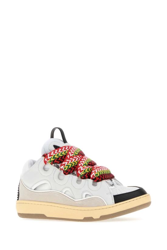 26FW 랑방 스니커즈 FUSKDK12DRA3P26 00 WHITE - LANVIN
