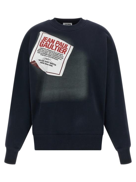 25FW 장 폴 고티에 긴팔 티셔츠 JE318524BM NAVY
