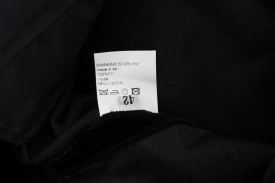  에르마노 설비노 스트레이트 팬츠 SIG30395 BLACK - ERMANNO SCERVINO