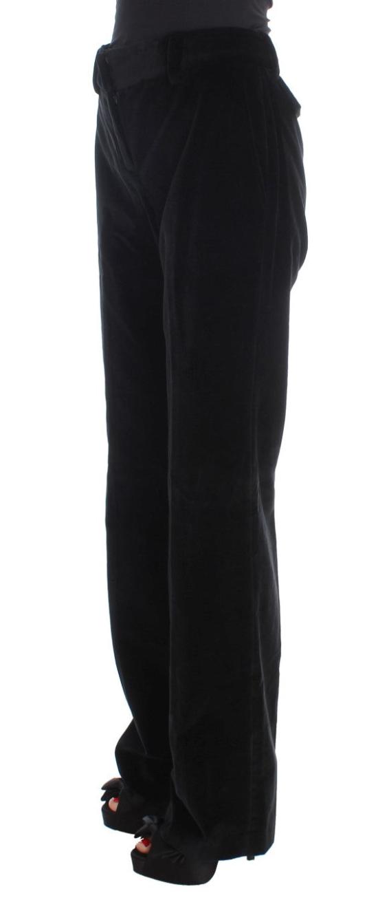  에르마노 설비노 스트레이트 팬츠 SIG30395 BLACK - ERMANNO SCERVINO