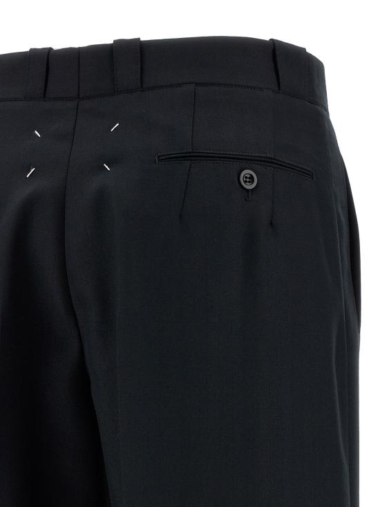 25FW 마르지엘라 스트레이트 팬츠 MA323353BM BLACK - MAISON MARGIELA
