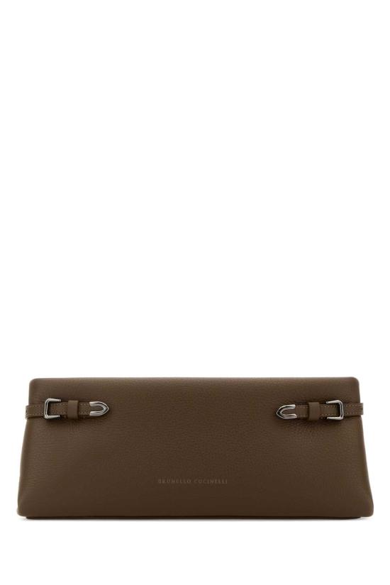 26FW 브루넬로 쿠치넬리 클러치/파우치 MBDKB2785P C9357 BROWN