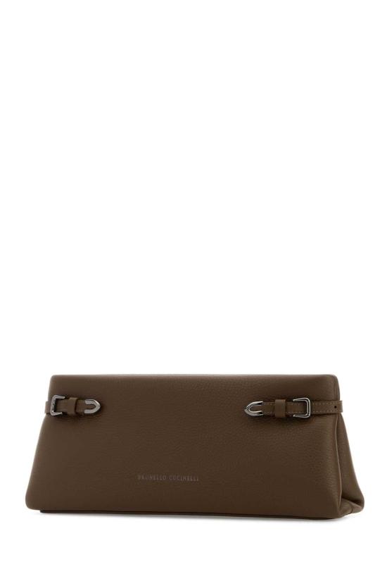 26FW 브루넬로 쿠치넬리 클러치/파우치 MBDKB2785P C9357 BROWN - BRUNELLO CUCINELLI