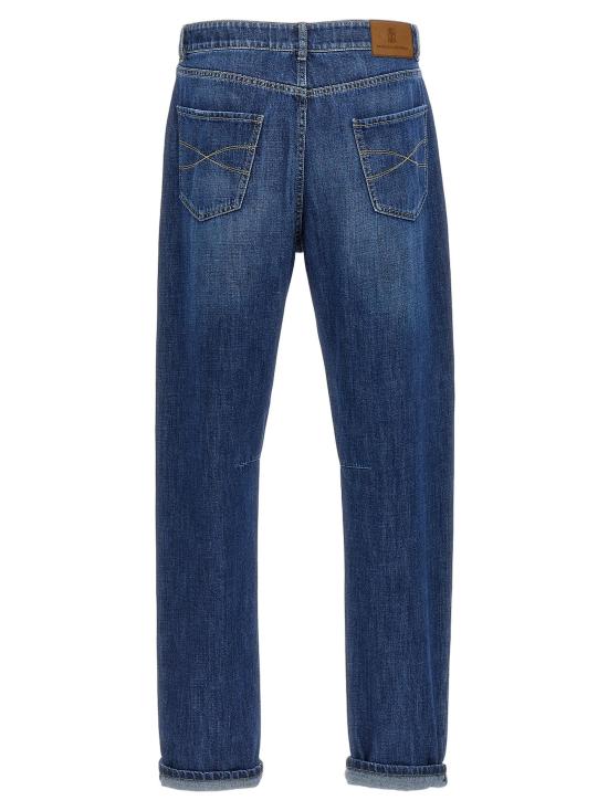 26FW 브루넬로 쿠치넬리 데님 팬츠 BR299273BM BLUE - BRUNELLO CUCINELLI