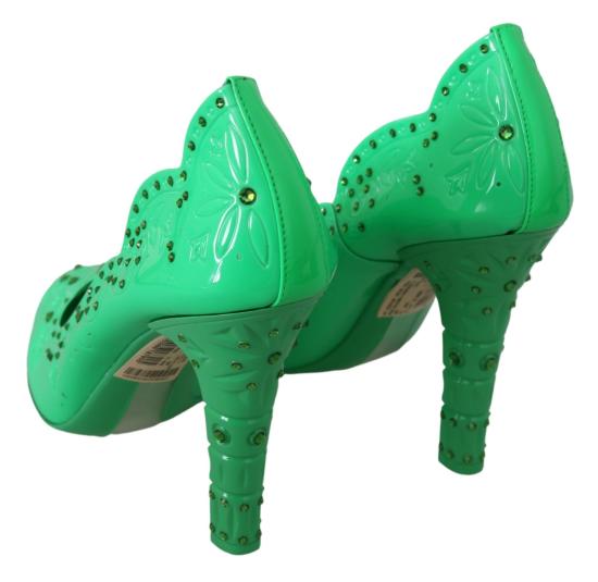  돌체앤가바나 힐/펌프스 LA7271 GREEN - DOLCE & GABBANA