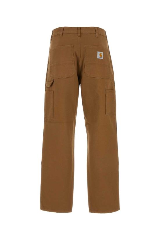 26SS 칼하트 WIP 디어본 캔버스 더블 니 팬츠 I03150132 HZ02 BROWN - CARHARTT WIP