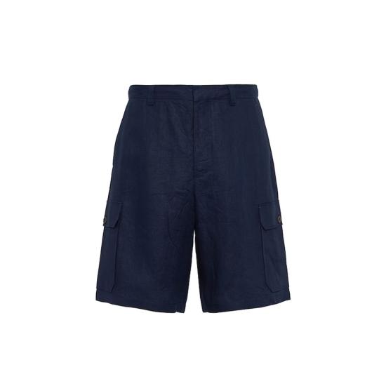  프라다 숏팬츠 PR 8990024564948 NAVY