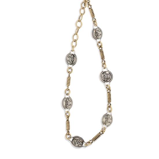 26FW 베르사체 목걸이/팬던트 VE10238871A006204JSD0BB SILVER - VERSACE