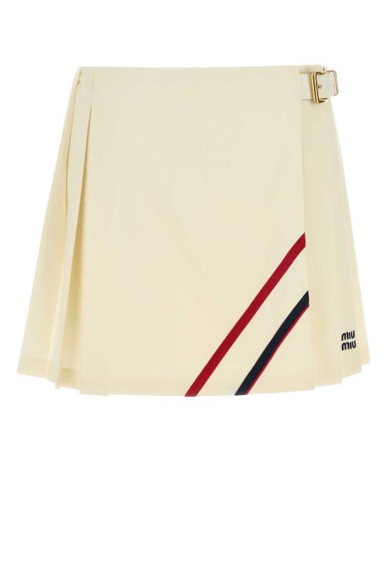  미우미우 스커트 MG2350SOOO16DJ F0018 BEIGE