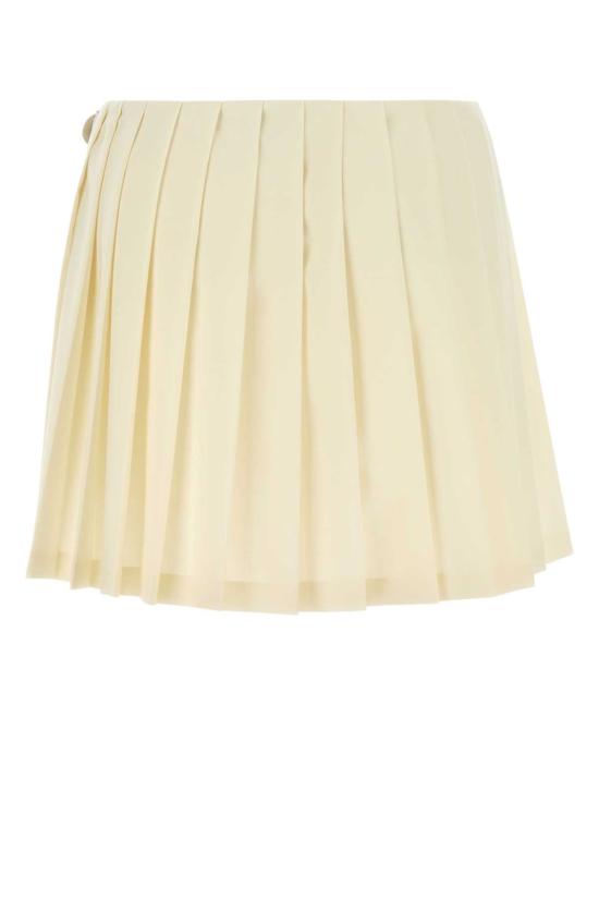  미우미우 스커트 MG2350SOOO16DJ F0018 BEIGE - MIU MIU
