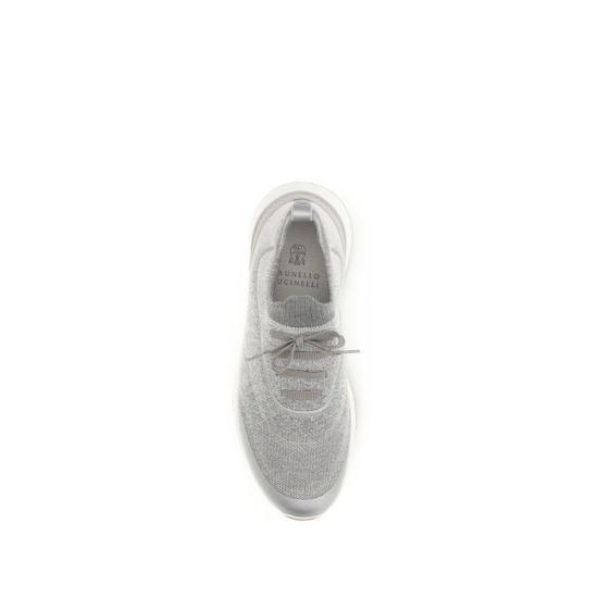 26FW 브루넬로 쿠치넬리 스니커즈 BRMZUEHRO342CRG32BB GRAY - BRUNELLO CUCINELLI