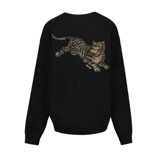  겐조 긴팔 티셔츠 CONFIG KEN026015 BLACK - KENZO