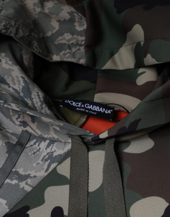  돌체앤가바나 후드 티셔츠 TSH87084 GREEN - DOLCE & GABBANA