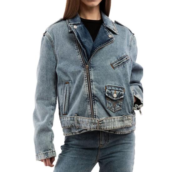  모스키노 자켓 MO232K1A05098235BX BLUE - MOSCHINO