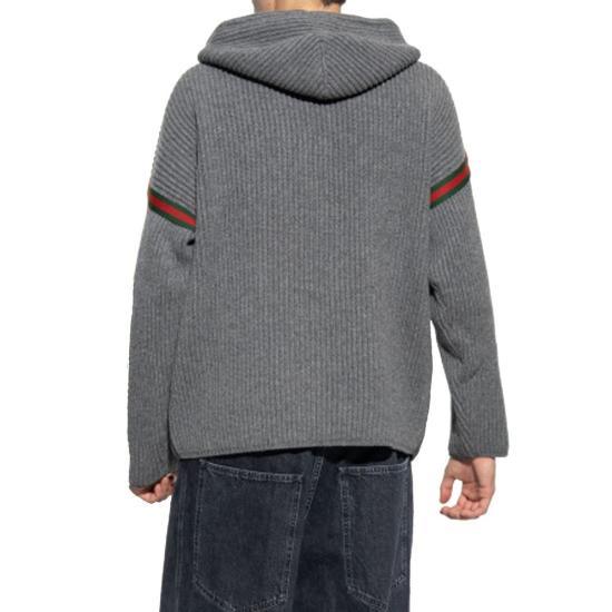  구찌 후드 티셔츠 GU 9137627922644 GRAY - GUCCI