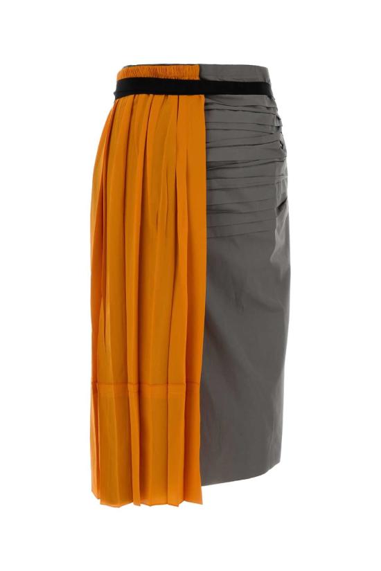 26SS 프라다 스커트 P147IGSOOO19QW F0049 ORANGE - PRADA