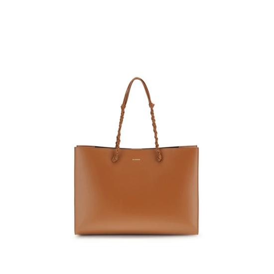 26SS 질샌더 토트백 JIJ07WC0039P4841906BB BROWN